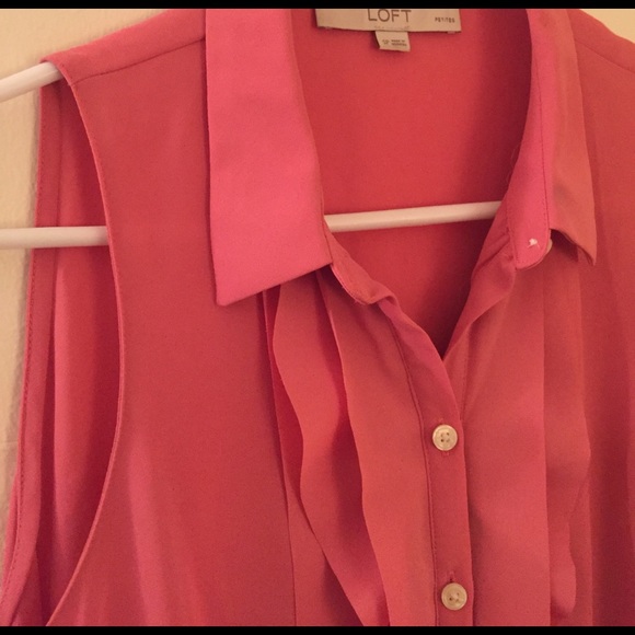 LOFT sleeveless blouse - Picture 3 of 3